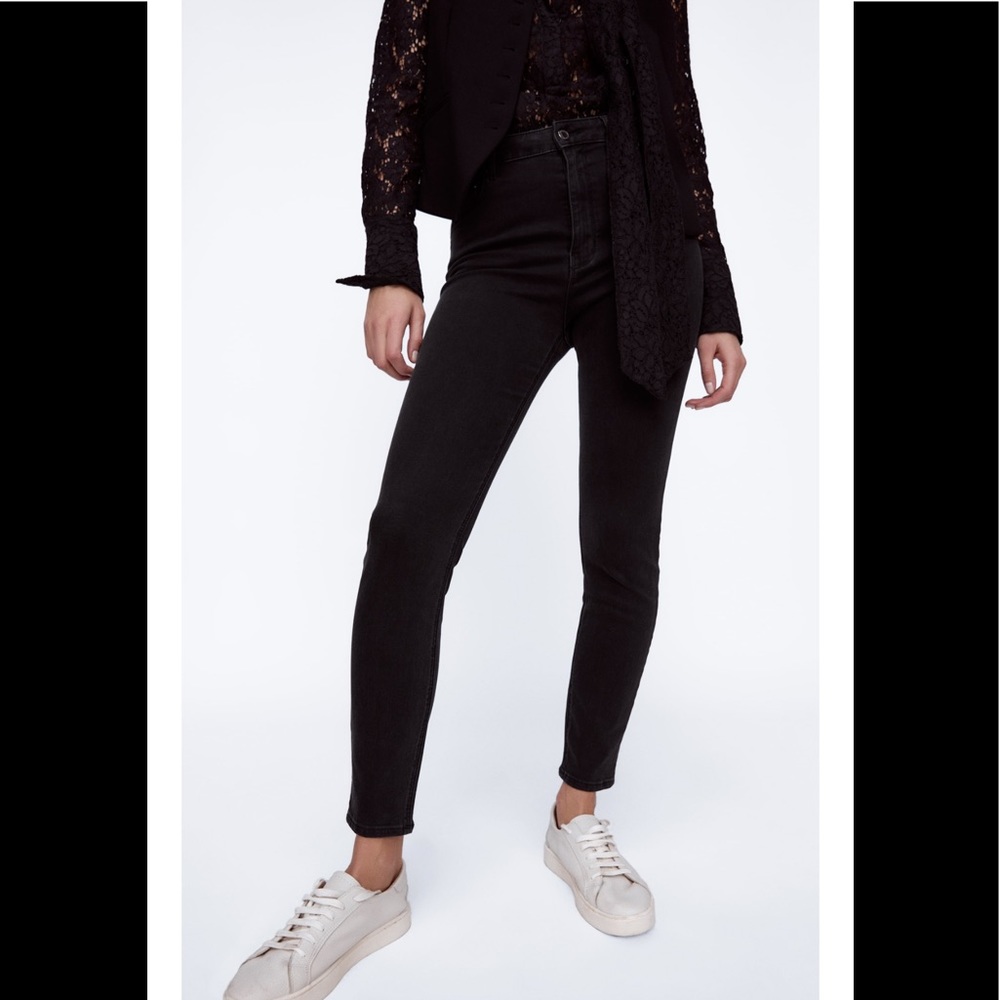 ZARA The 80’s skinny jeans black
